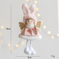 Nordic Angel Ornaments – Soft Pastel Christmas Decor