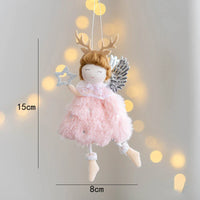 Nordic Angel Ornaments – Soft Pastel Christmas Decor