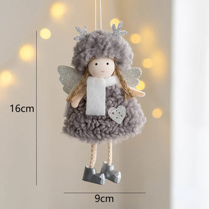 Nordic Angel Ornaments – Soft Pastel Christmas Decor