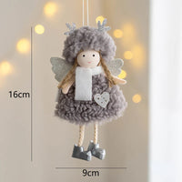 Nordic Angel Ornaments – Soft Pastel Christmas Decor