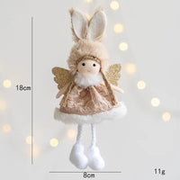 Nordic Angel Ornaments – Soft Pastel Christmas Decor