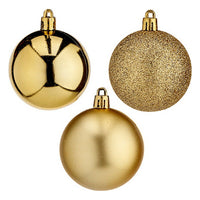 Gold Luxe Bauble Set – Classic Holiday Elegance
