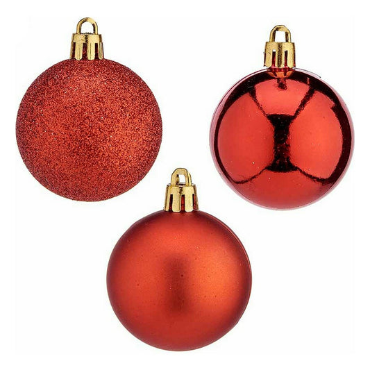 Crimson Glow Bauble Set