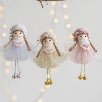 Nordic Angel Ornaments – Soft Pastel Christmas Decor