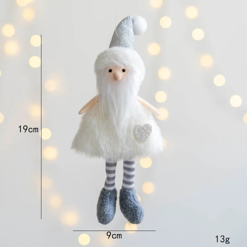 Nordic Angel Ornaments – Soft Pastel Christmas Decor