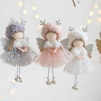 Nordic Angel Ornaments – Soft Pastel Christmas Decor