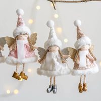 Nordic Angel Ornaments – Soft Pastel Christmas Decor