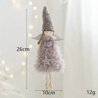 Nordic Angel Ornaments – Soft Pastel Christmas Decor
