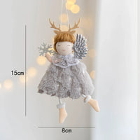 Nordic Angel Ornaments – Soft Pastel Christmas Decor
