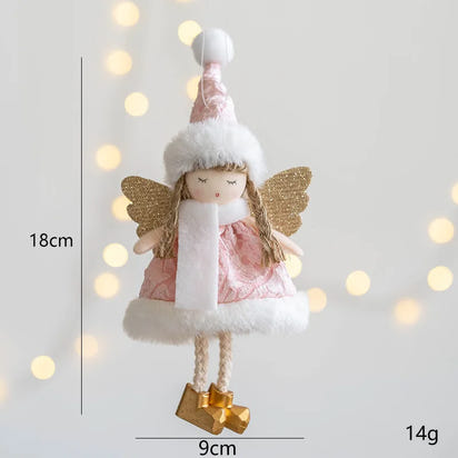 Nordic Angel Ornaments – Soft Pastel Christmas Decor