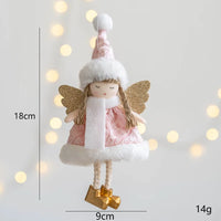 Nordic Angel Ornaments – Soft Pastel Christmas Decor