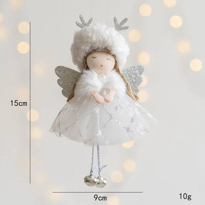 Nordic Angel Ornaments – Soft Pastel Christmas Decor