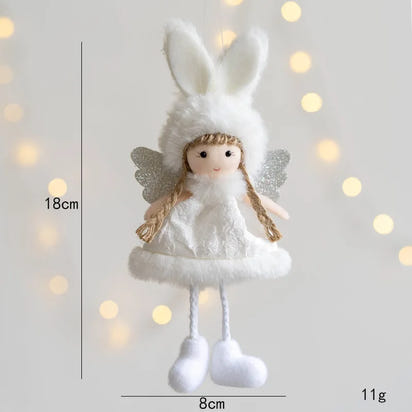 Nordic Angel Ornaments – Soft Pastel Christmas Decor