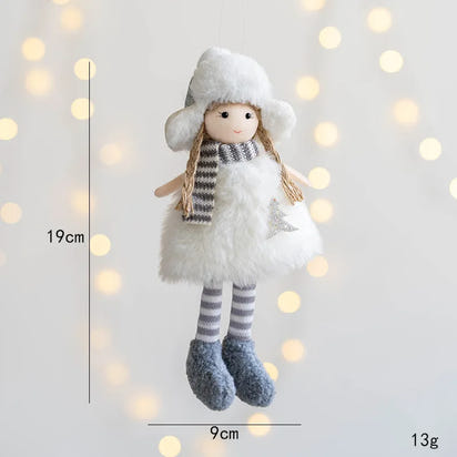 Nordic Angel Ornaments – Soft Pastel Christmas Decor