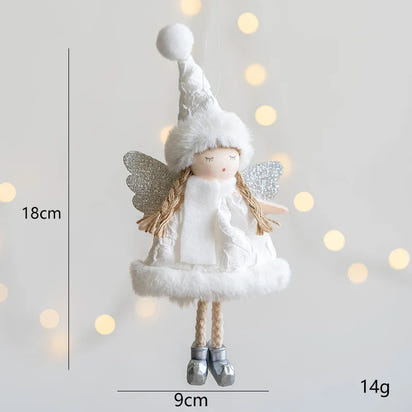 Nordic Angel Ornaments – Soft Pastel Christmas Decor