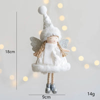 Nordic Angel Ornaments – Soft Pastel Christmas Decor