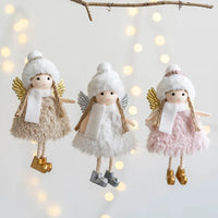 Nordic Angel Ornaments – Soft Pastel Christmas Decor