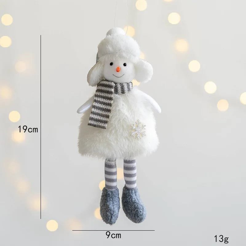 Nordic Angel Ornaments – Soft Pastel Christmas Decor