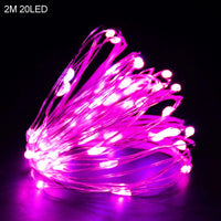 JollyGlow™ Santa String Lights Merry & Bright Holiday Charm