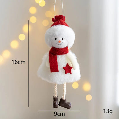 Nordic Angel Ornaments – Soft Pastel Christmas Decor