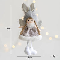 Nordic Angel Ornaments – Soft Pastel Christmas Decor