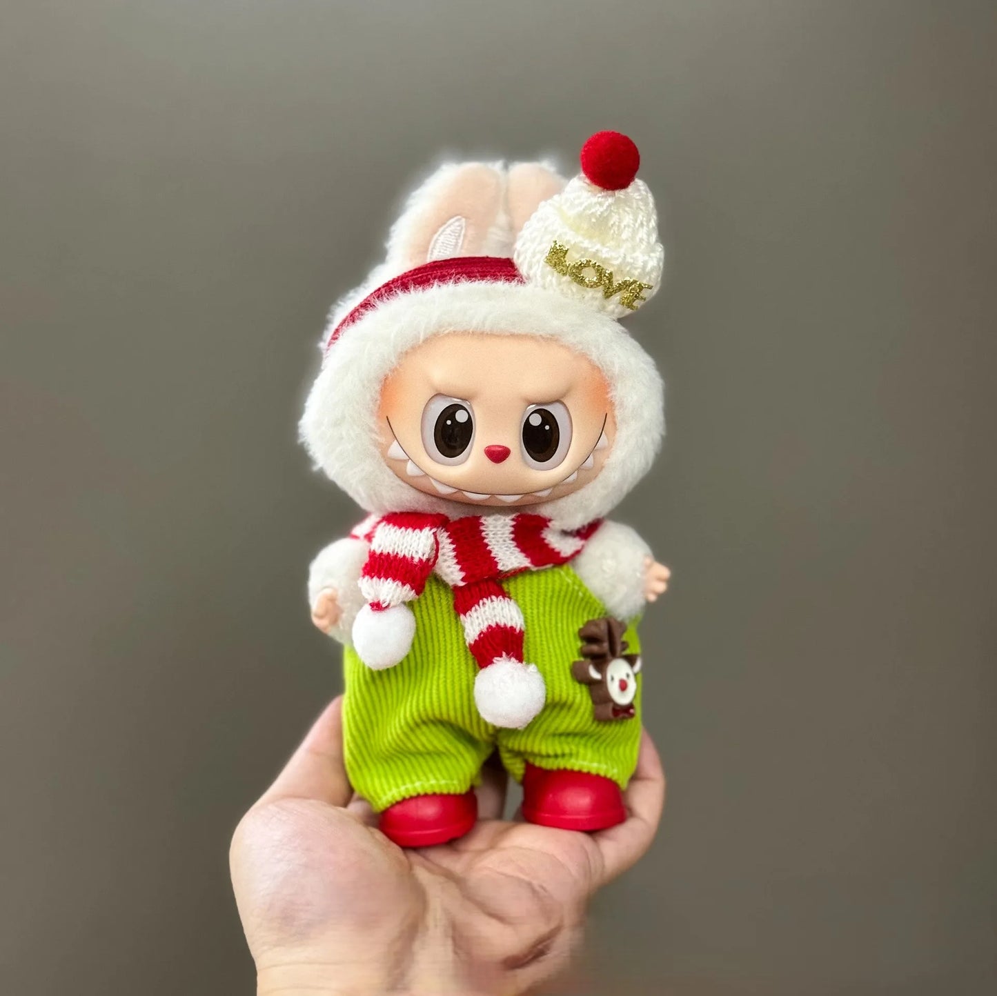 Labubu Christmas Edition Plush Dolls — Holiday Cuties Collection