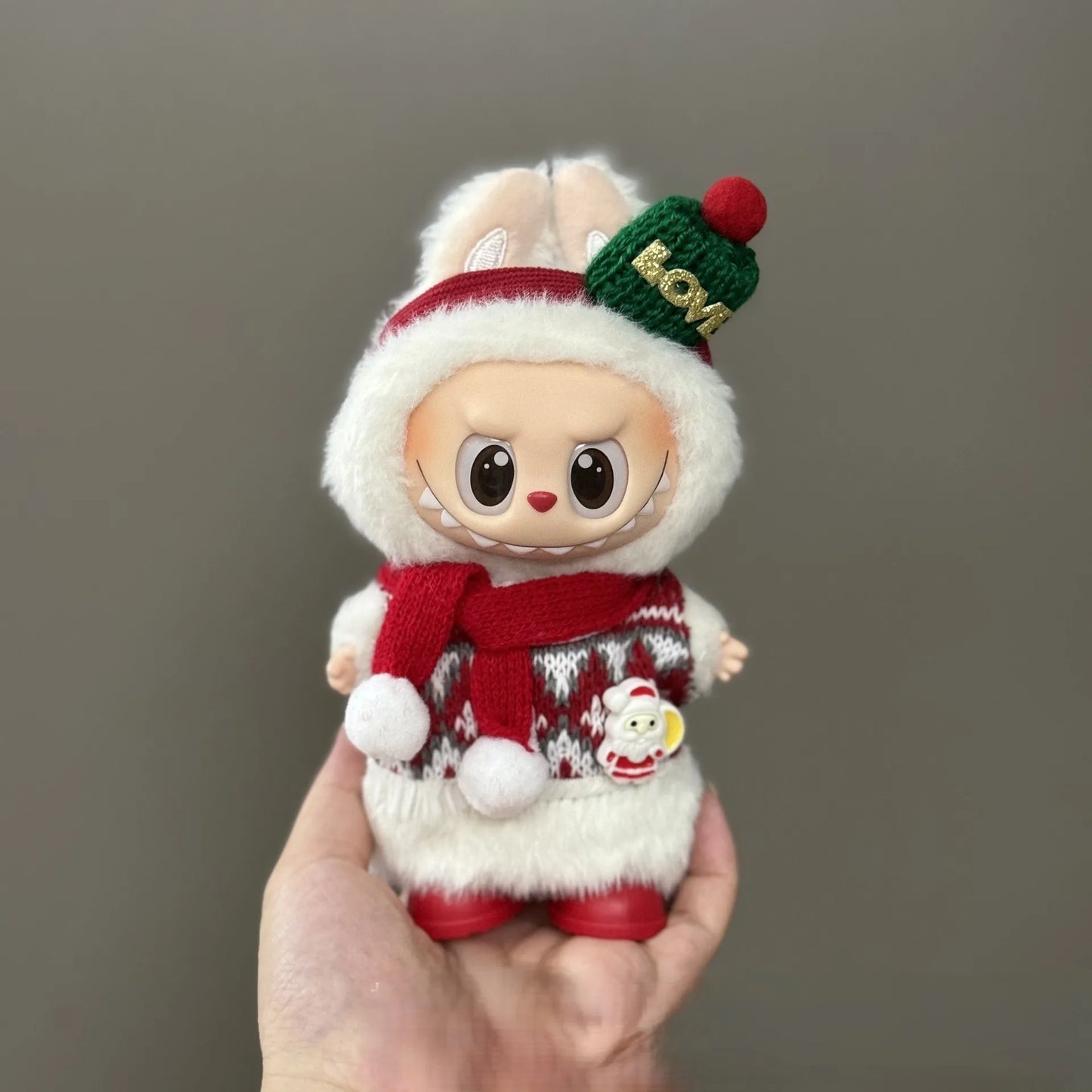 Labubu Christmas Edition Plush Dolls — Holiday Cuties Collection