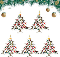 Bird Tree Ornaments – Nature-Inspired Christmas Elegance