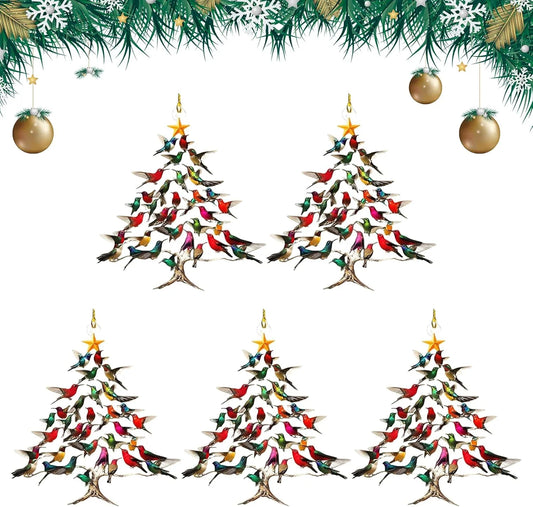 Bird Tree Ornaments – Nature-Inspired Christmas Elegance