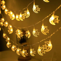FrostGlow™ Christmas String Lights – Snowflake & Tree Edition