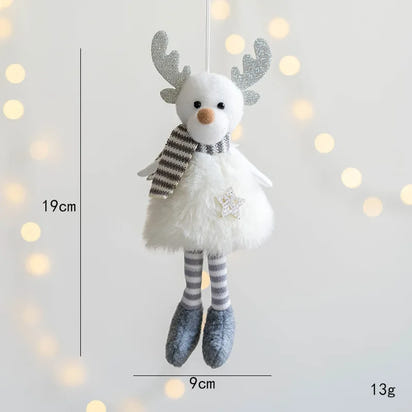 Nordic Angel Ornaments – Soft Pastel Christmas Decor