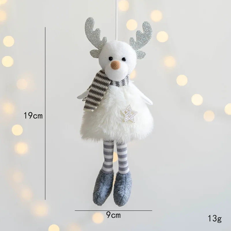 Nordic Angel Ornaments – Soft Pastel Christmas Decor