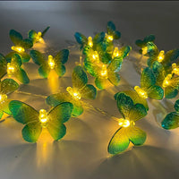 FrostGlow™ Christmas String Lights – Snowflake & Tree Edition