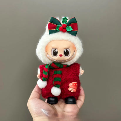 Labubu Christmas Edition Plush Dolls — Holiday Cuties Collection