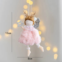 Nordic Angel Ornaments – Soft Pastel Christmas Decor