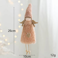 Nordic Angel Ornaments – Soft Pastel Christmas Decor