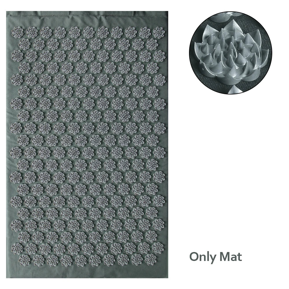 Acupressure Massage Mat With Pillow Set