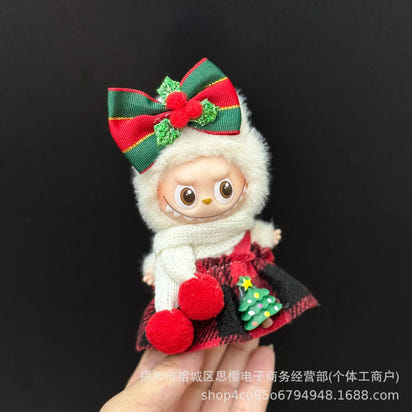 Labubu Christmas Edition Plush Dolls — Holiday Cuties Collection