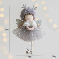 Nordic Angel Ornaments – Soft Pastel Christmas Decor