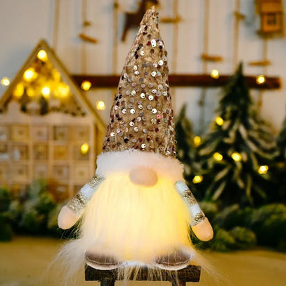 GlowGonk™ Light-Up Christmas Gnomes Cozy Nordic Magic
