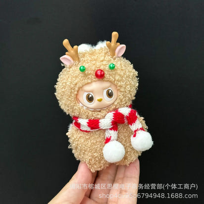 Labubu Christmas Edition Plush Dolls — Holiday Cuties Collection