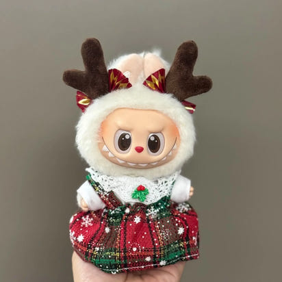 Labubu Christmas Edition Plush Dolls — Holiday Cuties Collection