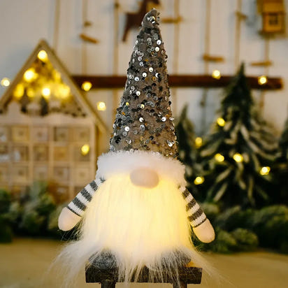 GlowGonk™ Light-Up Christmas Gnomes Cozy Nordic Magic