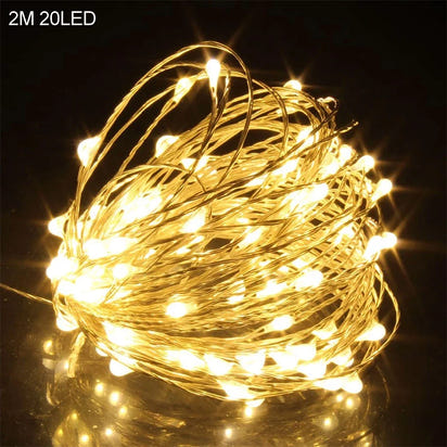 JollyGlow™ Santa String Lights Merry & Bright Holiday Charm