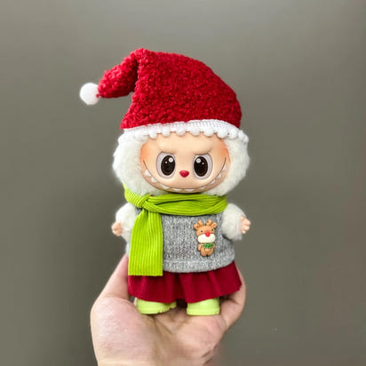Labubu Christmas Edition Plush Dolls — Holiday Cuties Collection