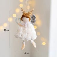 Nordic Angel Ornaments – Soft Pastel Christmas Decor