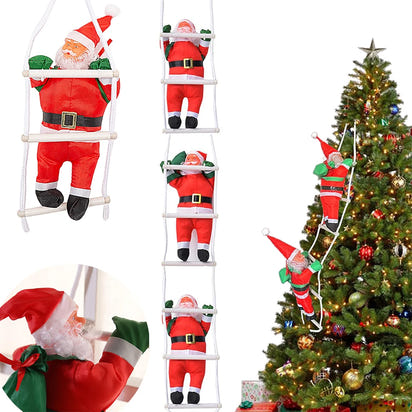 TreeClimb™ Santa – The Ultimate Climbing Christmas Decoration