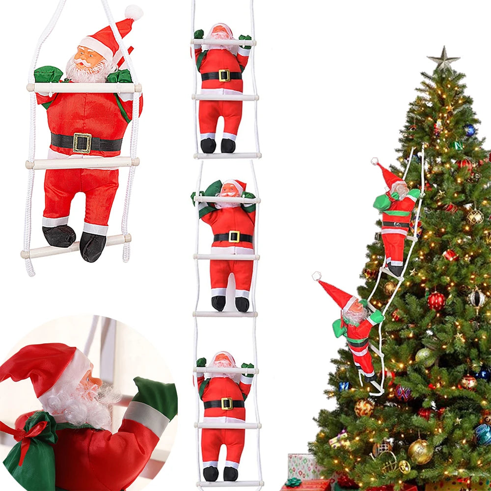 TreeClimb™ Santa – The Ultimate Climbing Christmas Decoration