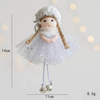 Nordic Angel Ornaments – Soft Pastel Christmas Decor