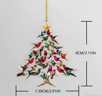 Bird Tree Ornaments – Nature-Inspired Christmas Elegance